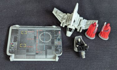Royal Guard Death Star II Micro Machines Playset Parts Galoob 1996