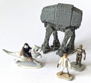 Ice Planet Hoth Leia Organa Micro Machines Playset Figures Parts Galoob 1993