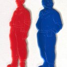 Vintage GhostBusters Figure Flats 1986