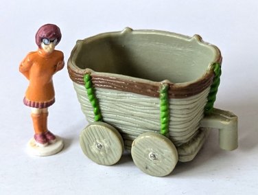 Scooby-Doo Toy Train Set Velma Figure & Wagon Playset Parts