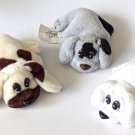 Pound Puppies Mini Plush Set Dog Puppy Galoob 1995 Pound Puppies Mini Plush Set Dog Puppy Galoob 1995