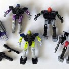 Hot Wheels Robo Wheels Parts Lot Figures Weapons