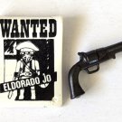 Playmobil ElDorado Jo Wanted Sign Pistol Weapons Replacement Parts 3813