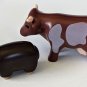 Playmobil 123 Cow Lamb Farm Animals Replacement Parts 6604