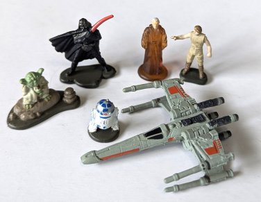 Planet Dagobah R2-D2 Micro Machines Playset Figures Parts Galoob 1996