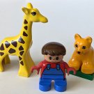 Duplo Lion Cub Giraffe and Boy Replacement Parts 2866 Lego 1998 Duplo Lion Cub Giraffe and Boy Replacement Parts 2866 Lego 1998