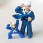 Subway Cracker Jack Sailor Toys Kazoo Whistle and Mini Figure