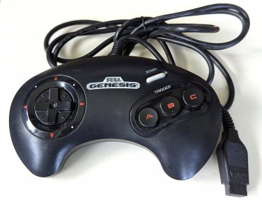 Original Sega Genesis Control Pad 3 Button Controller Model 1650 Atari