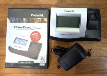 Pyramid Time Trax Bio Employee Time Recorder Fingerprint Attendance Reader