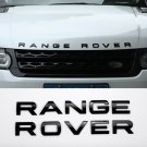RANGE ROVER Gloss Black Lettering Badge Emblem Front Or Rear For Vogue Sport Evoque