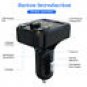 Bluetooth 5.0 Car Wireless FM Transmitter Adapter 2USB PD Charger AUX Hands-Free