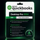 QuickBooks Desktop Plus 2024 – 1-Year Subscription (1 PC) | Digital Download