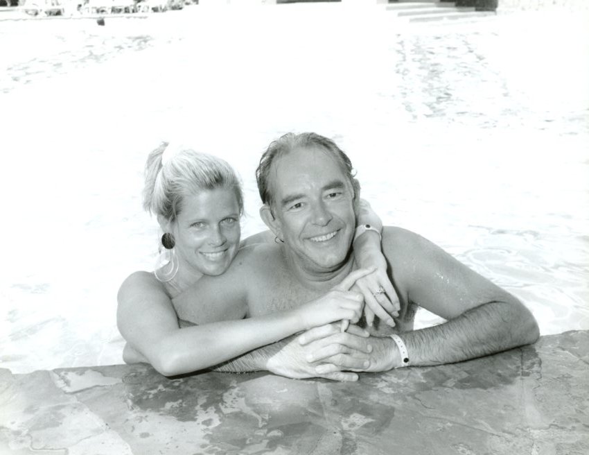 Robin Leach Judith Ledford Original 7x9 photo #B7873