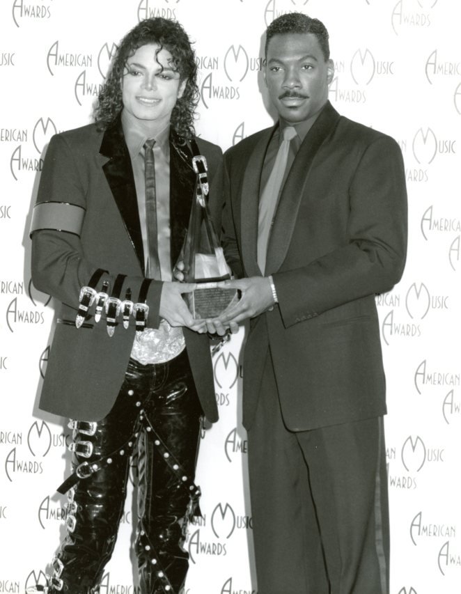 Eddie Murphy Michael Jackson Original 7x9 photo #B8953