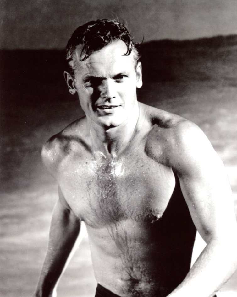 Tab Hunter Shirtless 8x10 photo #S7429