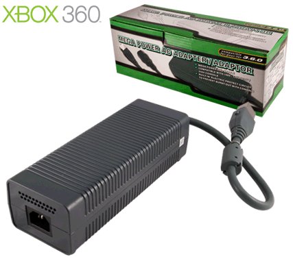 Xbox 360 Replacement AC Power Adapter