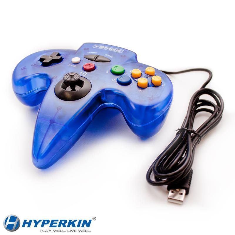 New N64 USB &acirc;��Moonlight&acirc;�� Tomee Controller Compatible with PC