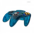 Wired Third Party Nintendo 64 N64 Controller New (Turquoise Ice Blue)