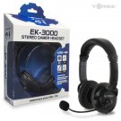 Playstation3 PS3 EK-3000 Stereo USB Gamer Headset New