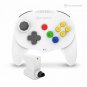 White "Admiral" Premium BT Controller for Nintendo N64 or PC Via Blutooth