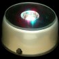 (Motorcycle Style #  1 ) 3D Laser Crystal + Rotary Light Base