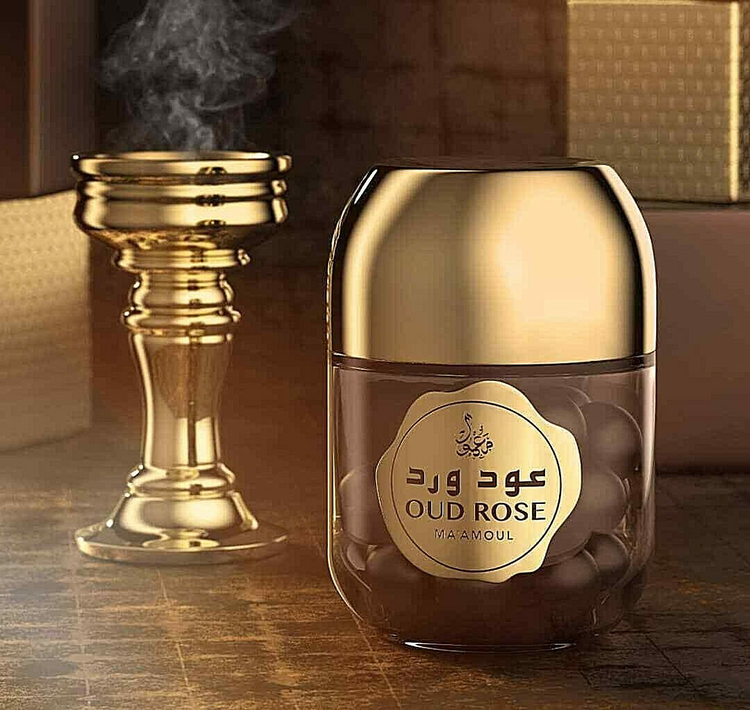Bakhoor Mamool Oud Ward 200g, by Al Rehab Oudh Rose Home Incense DHL