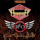 FOREIGNER NIGHT RANGER REO SPEEDWAGON RICK SPRINGFIELD Live At The Rock Am Ring 1986 DVD