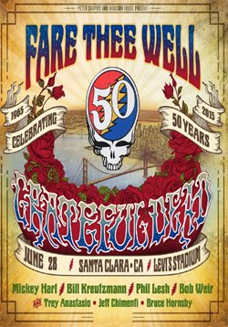 GRATEFUL DEAD Live At The Levi Stadium, Santa Clara , CA 07.28.2015 DVD