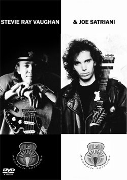 STEVIE RAY VAUGHAN & JOE SATRIANI MTV Unplugged New York 1990 DVD