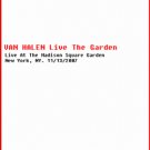 VAN HALEN Live At The Madison Square Garden, New York, NY. 11.13.2007 DVD