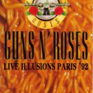 GUNS N' ROSES LIVE ILLUSION PARIS'92 DVD