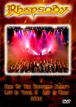 RHAPSODY Live In Seoul + Live In Chile 2001 DVD