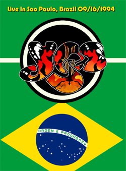 YES Live In Sao Paulo, Brazil 09.16.1994 DVD