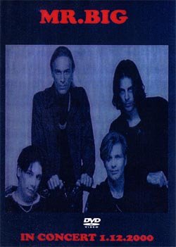 MR.BIG IN CONCERT 1.12.2000 DVD