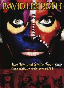 DAVID LEE ROTH DETROIT '86 DVD