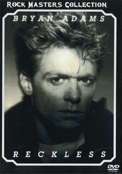 BRYAN ADAMS RECKLESS THE VIDEO DVD
