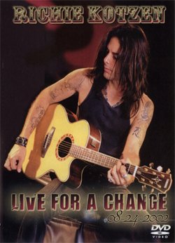 RICHIE KOTZEN LIVE FOR A CHANGE 08.24.2002 DVD