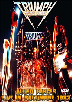 TRIUMPH Allied Forces Live In Baltimore 1982 DVD