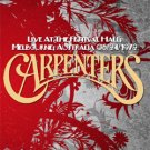 CARPENTERS Live At The Festival Hall, Melbourne, Australia 05.24.1972 DVD