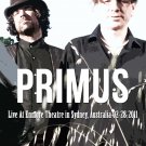 PRIMUS Live At Enmore Theatre in Sydney, Australia 02.28.2011 DVD