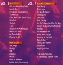 ROLLING STONES AC/DC RUSH TORONTO ROCKS THE 2003 SARSSTOCK CONCERT VOL ...