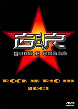 GUNS N' ROSES Live Rock In Rio III 2001 DVD