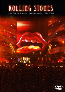 ROLLING STONES Live Giants Stadium, East Rutherford, NJ 09.27.2006 DVD