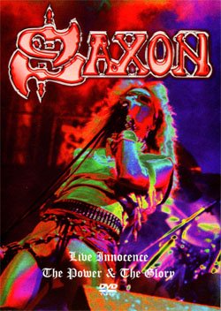 SAXON Live Innocence 1986 + The Video Anthology 1983 - 1988 DVD