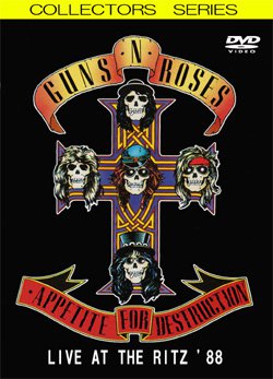 GUNS N' ROSES LIVE AT THE RITZ '88 DVD