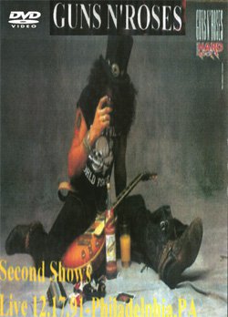 GUNS N' ROSES LIVE PHILADELPHIA,PA 12.17.'91 DVD