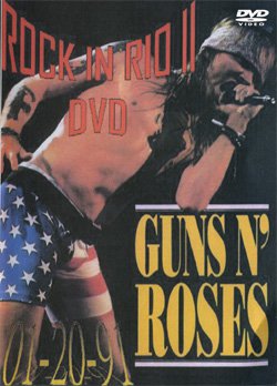 GUNS N' ROSES ROCK IN RIO&acirc;�&iexcl; 1.20.'91 DVD