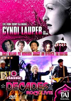 CYNDI LAUPER PBS Chicago Soundstage & Vh1 Decades Rock Live DVD