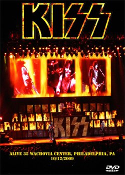 KISS Alive 35 Wachovia Center, Philadelphia, PA 10.12.2009 DVD