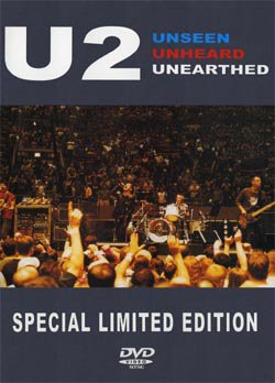 U2 UNSEEN UNHEARD UNEARTHED SPECIAL LIMITED EDITION DVD